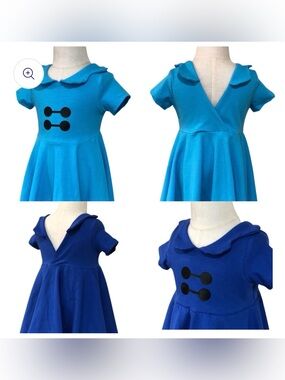 Royal Blue Lucy from Peanuts Fit & Flare Dress